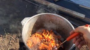 ?? ? Настоящий УЗБЕКСКИЙ ПЛОВ. Как правильно приготовить  в казане на костре Подробная инструкция