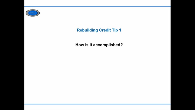 Rebuilding Credit Tip 1 смотреть онлайн