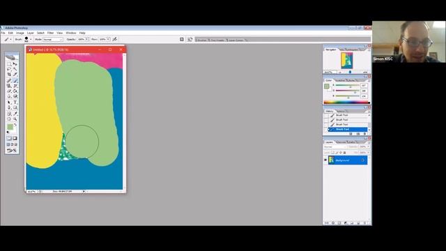Photoshop - Intro, using Layers to create fireworks (English and Nepali) смотреть онлайн