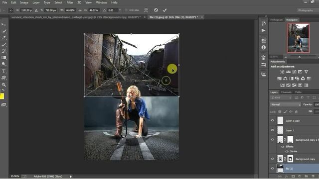 movie poster tutorial -brave in photoshop смотреть онлайн