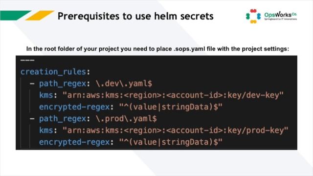 Использование Helm Secrets для хранения sensitive data в репозитории (RUS) смотреть онлайн
