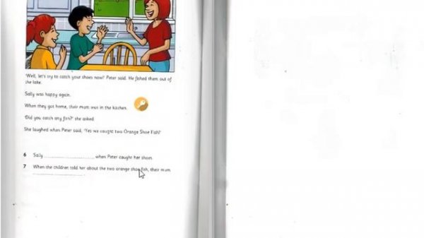 MOVERS 1 TEST 1 Reading and Writing answer  key Cambridge A1 2018