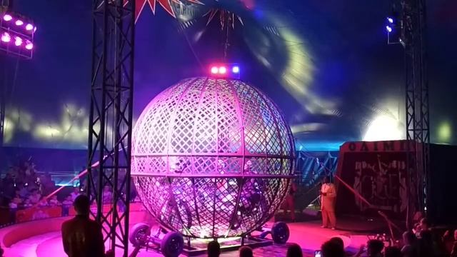 Невероятные трюки мотоциклистов в шаре смотреть онлайн