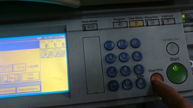 codigo SC542 en Ricoh 3025 смотреть онлайн