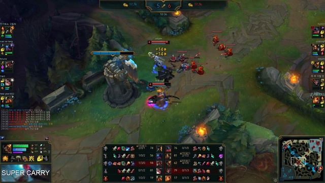 Akshan Mid vs Viktor - KR Grandmaster - Season 12 Patch 12.3 смотреть онлайн