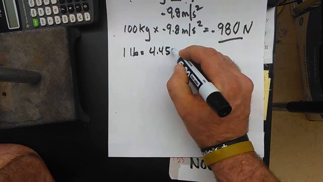 Finding Weight In Newtons