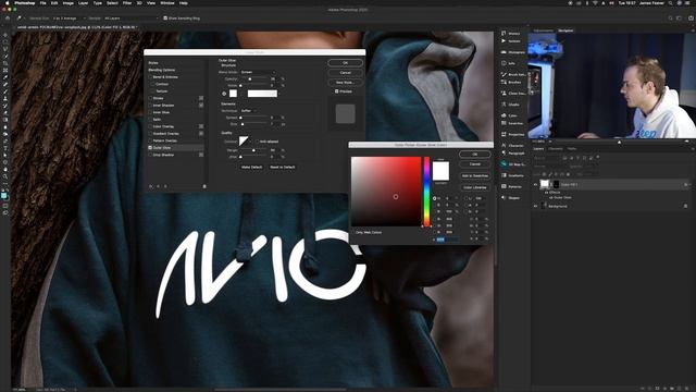 How To Create A Neon Glow Effect To Clothing In Photoshop 2020
