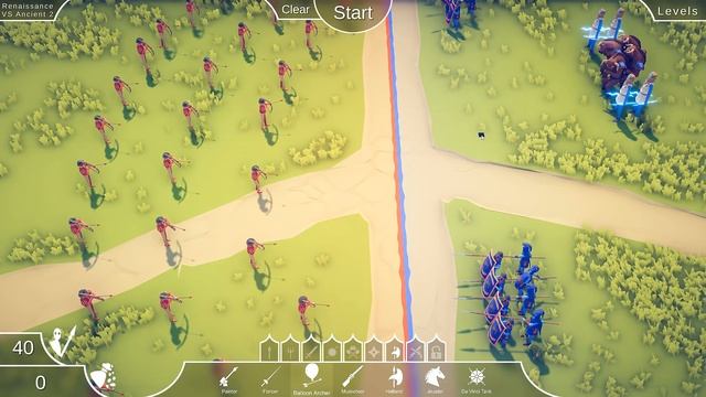 TABS - БИТВА ВОИНОВ РЕНЕССАНСА против ДРЕВНИХ ВОИНОВ! - Totally Accurate Battle Simulator. Табс