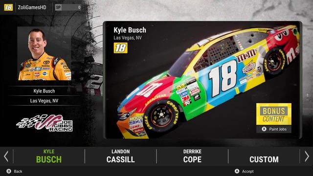 NASCAR Heat 2 All Every Cars And Drivers List PC (60FPS)