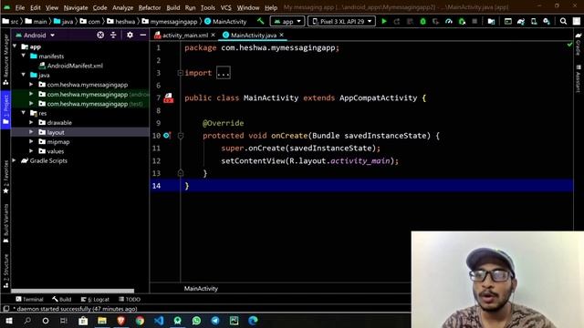 Learn to build your own chat app in Tamil-Whatsapp clone-01 basic intro-Linking app with Firebase смотреть онлайн