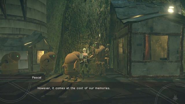 NieR:Automata Part 66 - "Helping Pascal and His Kids" смотреть онлайн