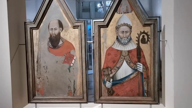 Мастер Доссале Монтелабате, святой Лаврентий, святой Павел смотреть онлайн