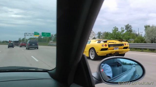 Exotic Cruise - Lamborghini Diablo, Lamborghini Countach, Ferrari Testarossa смотреть онлайн