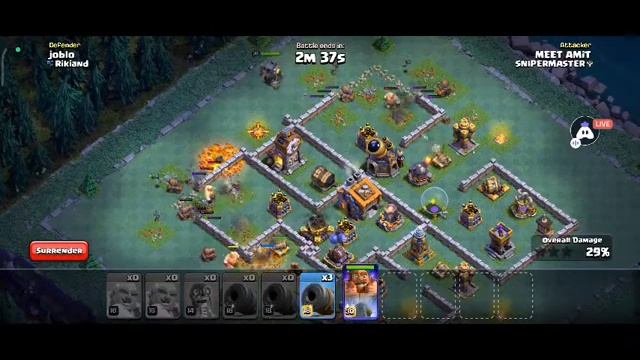 Clash Of Clans War Attacks | Minecraft 24/7 SMP Java + Bedrock + PE смотреть онлайн