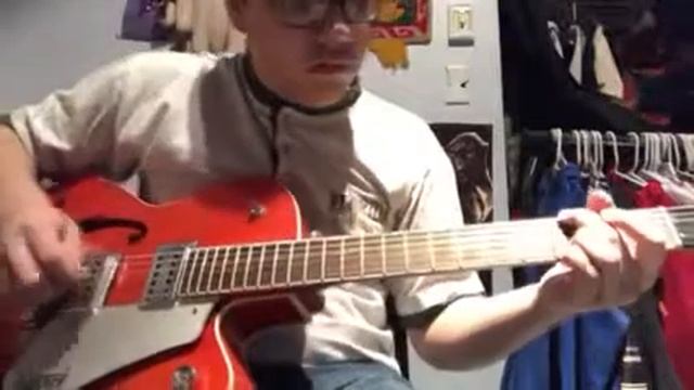The Cult - Rain guitar cover смотреть онлайн