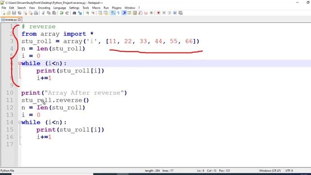 reverse Method Python in Hindi смотреть онлайн