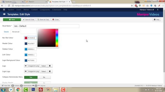 How to Customize the Colors of Joomla Administrator Panel | By Paste Media смотреть онлайн
