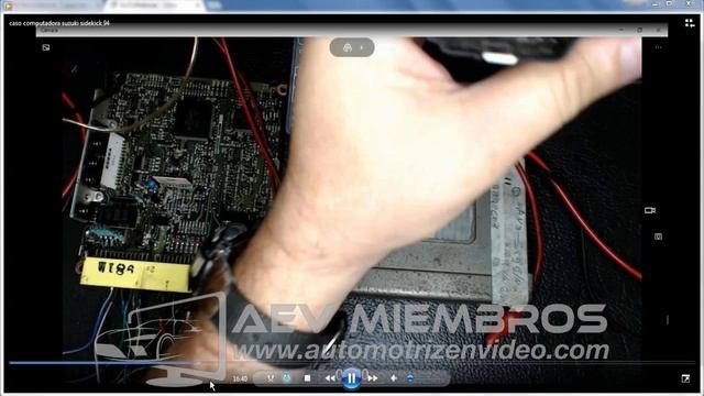 Extracto Caso ECU Suzuki Sidekick 1994