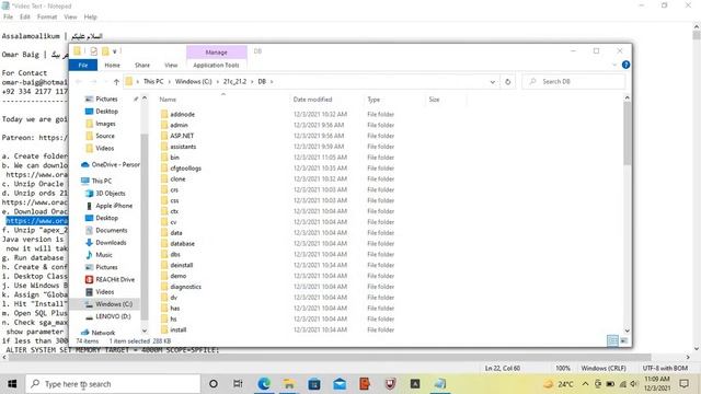 How to Install Oracle APEX 21.2 | DB 21c | Pluggable | Executive | Windows 10 смотреть онлайн
