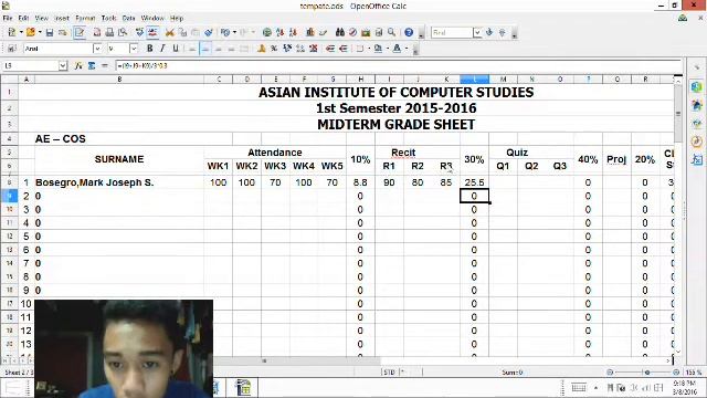 Grading System using Open Office Calc смотреть онлайн