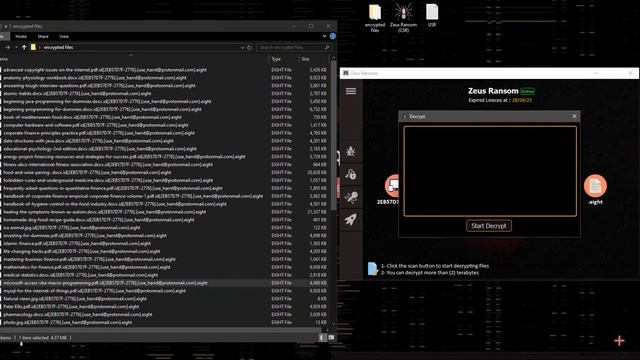 Decrypt ransomware encrypted files .tesa, .eking, .tywd, .faust, .tghz, .Tgvv, .lqepjhgjczo смотреть онлайн
