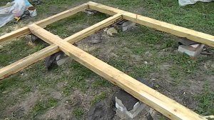 Летний домик своими руками.#2. Основа сделана.