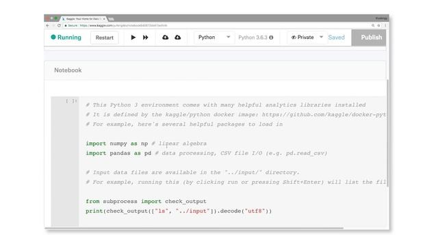 Introduction To Kaggle Kernels