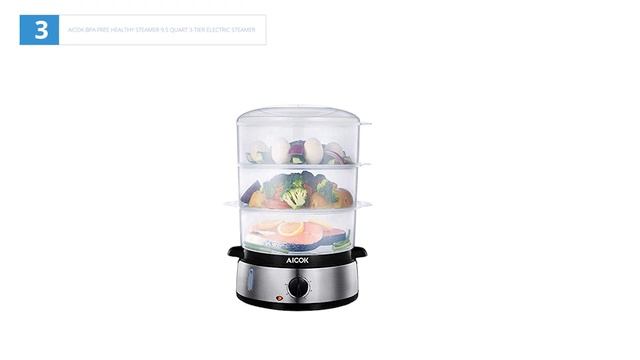 Vegetable Steamer 2020 | Top 5 Vegetable Steamers review смотреть онлайн