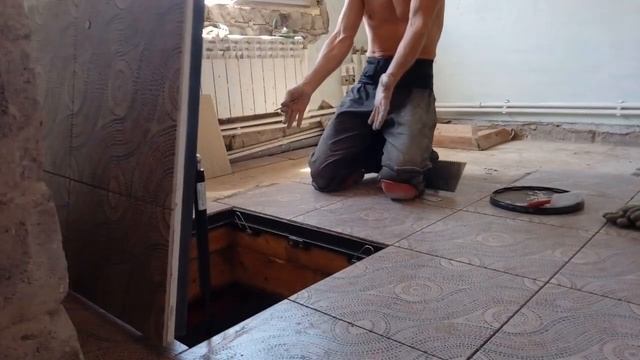 Люк Установлен и Работает Чётко!))..??? + Плитка!).. смотреть онлайн