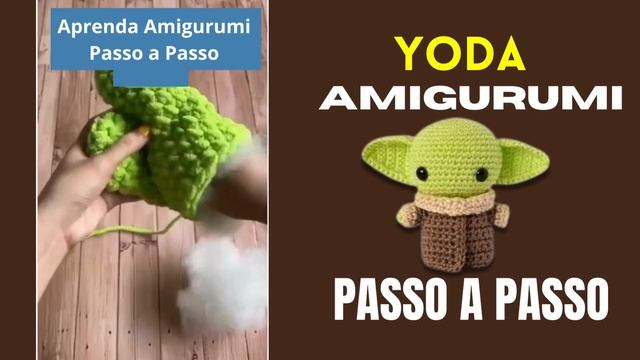 [PASSO A PASSO] Yoda Amigurumi do Zero para Iniciantes смотреть онлайн