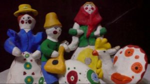 Знакомство с дымковской игрушкой для детей