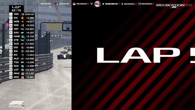 Recreating the 2021 Monaco GP on the F1 2021 Game смотреть онлайн