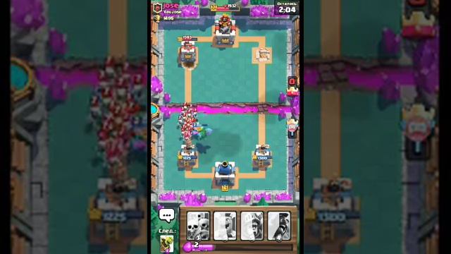 Играю с братом Никитой в Clash Royale смотреть онлайн