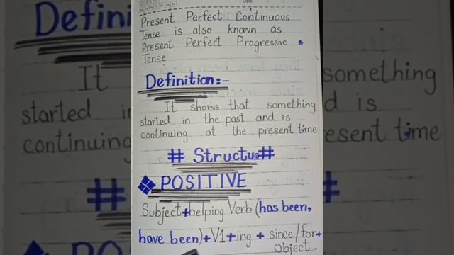 Present Perfect Continuous Tense in easy words. смотреть онлайн