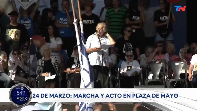Día de la Memoria I Adolfo Pérez Esquivel: "Rechazamos el negacionismo y el terrorismo de Estado" смотреть онлайн