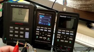 LCR Hantek 1832c,2C42.часть 2.измеряем сопротивление,сравнение с Mastech ms5308.
