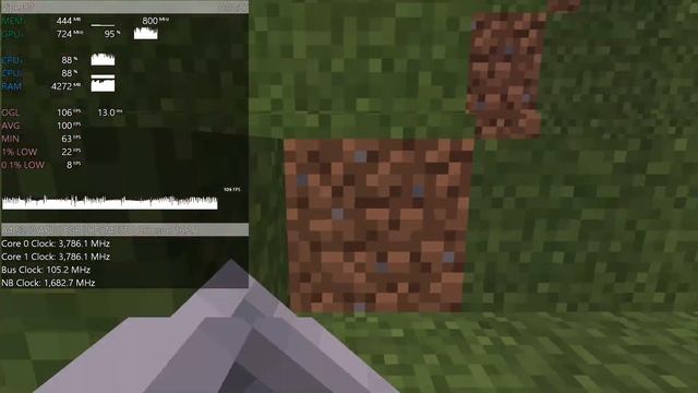 A4 5300 APU + Radeon HD 7480D = MINECRAFT смотреть онлайн
