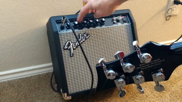 Fender Frontman 15G combo amplifier Demo смотреть онлайн