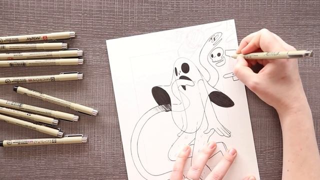 Can I turn a SCRIBBLE into ART? - THE SCRIBBLE CHALLENGE смотреть онлайн
