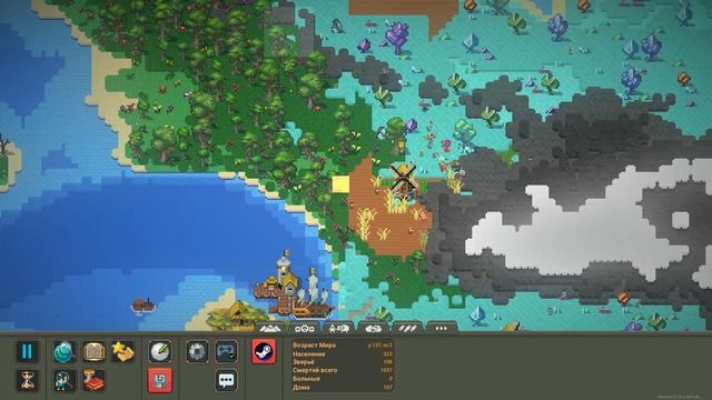 Симулятор Бога Worldbox | Кто окажется сильнее? | Мировое противостояние