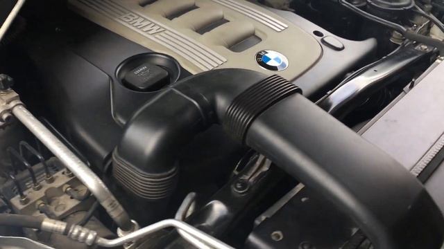 Посторонний стук при работе мотора BMW X5 3.0d M57N2 смотреть онлайн