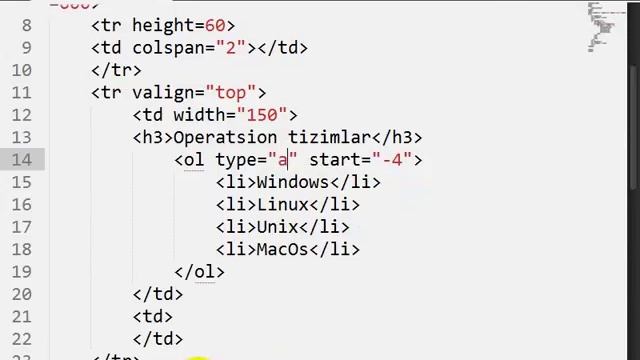 Web dasturlash, 3-dars, 1-qism смотреть онлайн