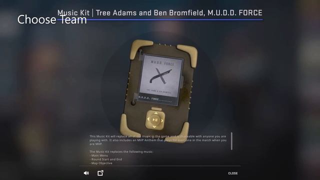 CSGO M.U.D.D.  FORCE By Tree Adams And Ben Bromfield Music Kit