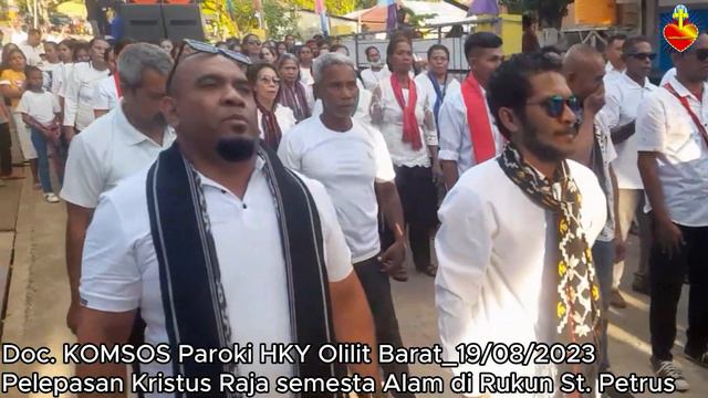 Tarian Pelepasan Kristus Raja semesta Alam di Rukun St. Petrus смотреть онлайн