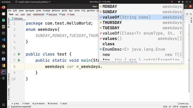 Enum in java смотреть онлайн