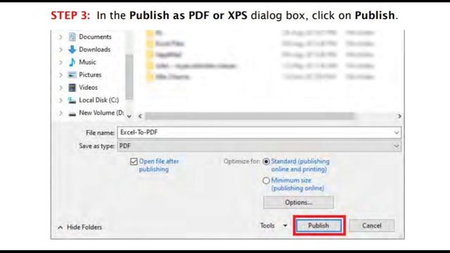 Convert Excel file into pdf by 4 method смотреть онлайн