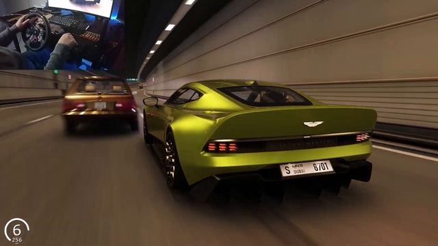 835 Hp Aston Martin Victor | Assetto Corsa | Steering Wheel Gameplay смотреть онлайн