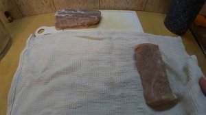 Холодная сушка мяса. Вяленое мясо в холодильнике. Вяленый карбонад.