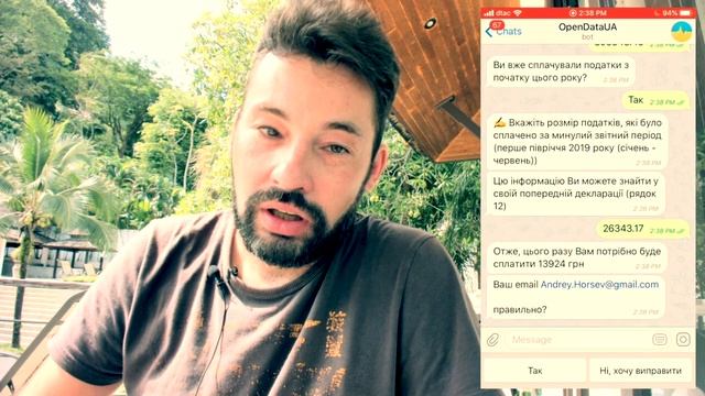 Сдача отчетов для ФОП через Опендатабот смотреть онлайн