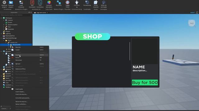 Como fazer uma loja de itens no Roblox Studio (Tools) смотреть онлайн